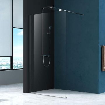 Paravan de  dus Walk-In  Mediterraneo Foxy 100 cm Crom Paravan de  dus Walk-In  Mediterraneo Foxy 100 cm Crom