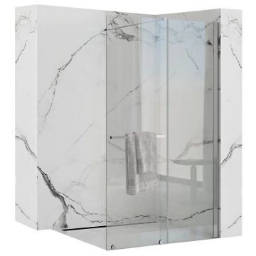 Paravan de  dus Walk-In  Rea 120 cm Cortis Crom Paravan de  dus Walk-In  Rea 120 cm Cortis Crom