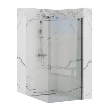 Paravan de  dus Walk-In  Rea 90 cm Aero Crom Paravan de  dus Walk-In  Rea 90 cm Aero Crom