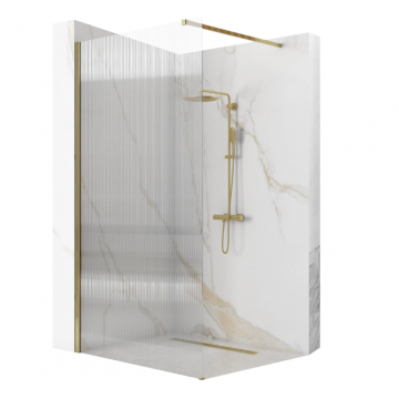 Paravan de dus riflat Walk-In Rea Aero Intimo 120 cm Auriu Mat Paravan de dus riflat Walk-In Rea Aero Intimo 120 cm Auriu Mat