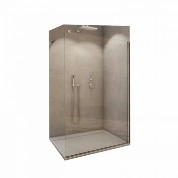Paravan  dus Walk-In  SanSwiss Easy Crom 120 cm Paravan  dus Walk-In  SanSwiss Easy Crom 120 cm