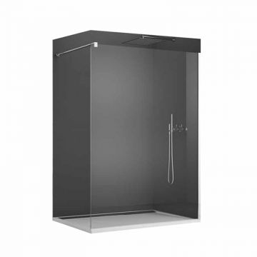 Paravan  dus Walk-In  SanSwiss Easy Crom 120 cm Paravan  dus Walk-In  SanSwiss Easy Crom 120 cm