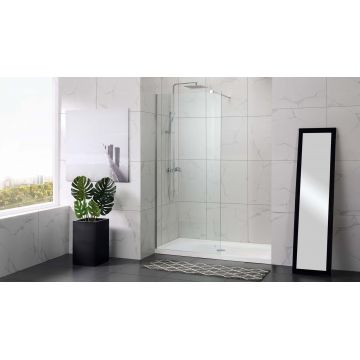 Paravan  dus Walk-In  West WST 07 crom 80 cm Paravan  dus Walk-In  West WST 07 crom 80 cm