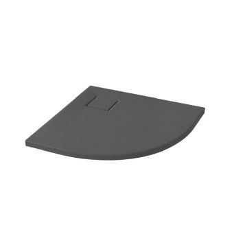 Cadita dus semirotunda gri mat 80x80 cm Cersanit Tako Slim cu sifon inclus Cadita dus semirotunda gri mat 80x80 cm Cersanit Tako Slim cu sifon inclus