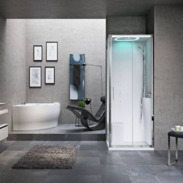 Cabina dus cu sauna Novellini Hammam Eon 2P - Dimensiune 120x80