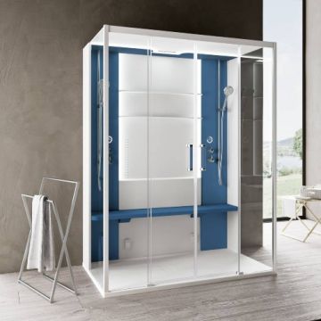 Cabina dus cu sauna Novellini Hammam Skill Dual - Dimensiune 160x97