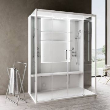 Cabina dus cu sauna Novellini Hammam Skill Dual - Dimensiune 160x97