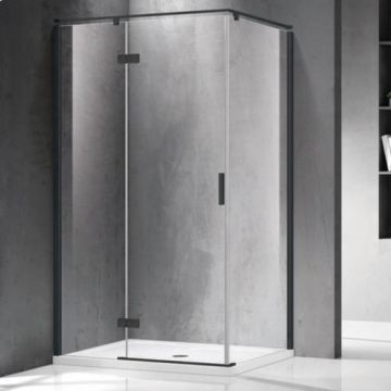 Cabina dus Wellis Palmaria 120x90 cm, negru - Dimensiune 120x90