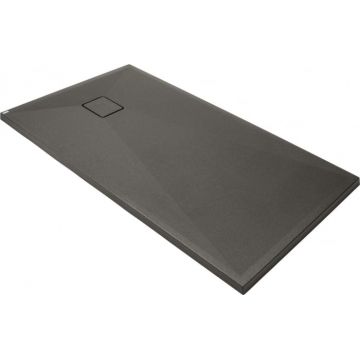 Cadita de dus dreptunghiulara, din granit, slim, maro, 140x70x4.5 cm, Deante Correo