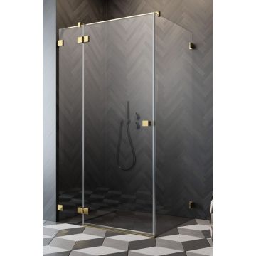 Usa de dus Radaway Essenza Pro KDJ Gold 90cm deschidere stanga  auriu lucios Usa de dus Radaway Essenza Pro KDJ Gold 90cm deschidere stanga  auriu lucios