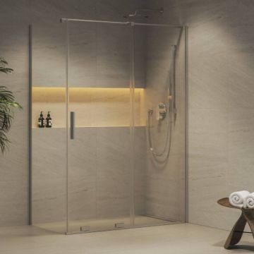 Cabina dus Ravak Roll RODP2+ROPS crom - Dimensiune 80x140