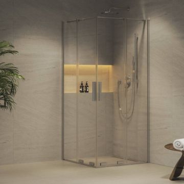 Cabina dus Ravak Roll RORV2 crom - Dimensiune 80x80