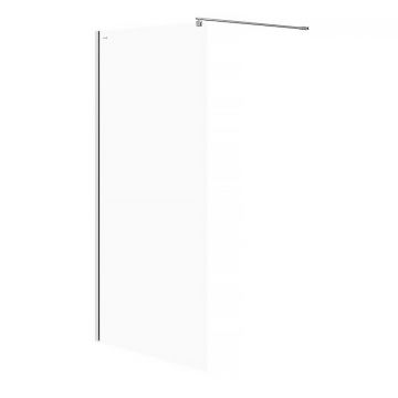 Paravan de dus tip Walk-in Cersanit Mille crom 120x200 cm