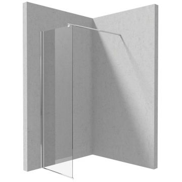 Paravan de dus Walk-in Deante Kerria Plus 50x200 cm Total White