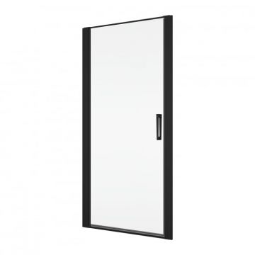 Usa batanta de dus in nisa, 900 mm, negru mat, Ronal Divera