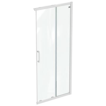 Usa pentru Cabina de dus patrata cu usi glisante Ideal Standard Connect 2 90x90 profil alb