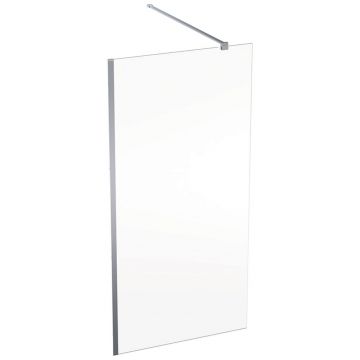 Paravan de dus tip Walk-in Geberit Geo 100x200 cm sticla securizata 8 mm