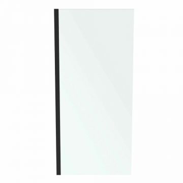 Perete lateral 90 cm negru mat Ideal Standard Connect 2